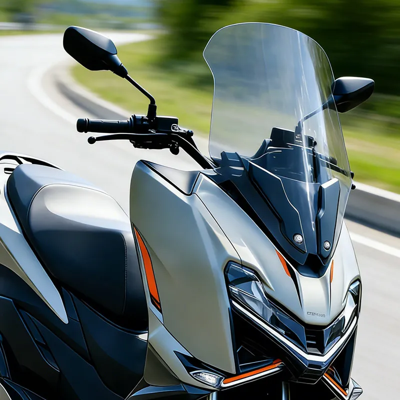 【Perfect fit】ForZONTES150X windshield modification, increased transparency, windshield chest protector accessories