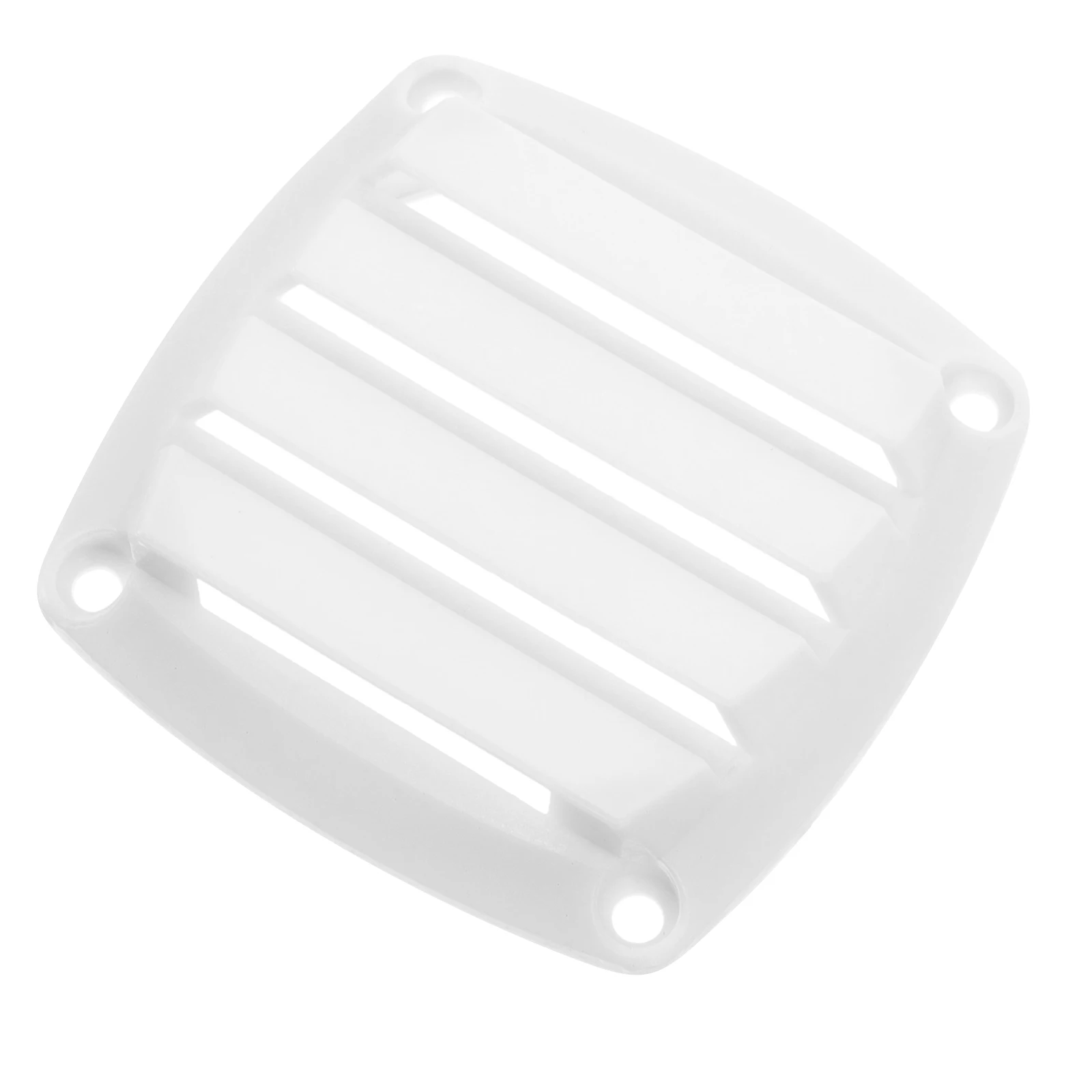 

Louvered Vents Air Flow Cover RV Boat Yacht White Intake Exhaust Trailer Marine Ventilation Heat Dissipation Sturdy Material
