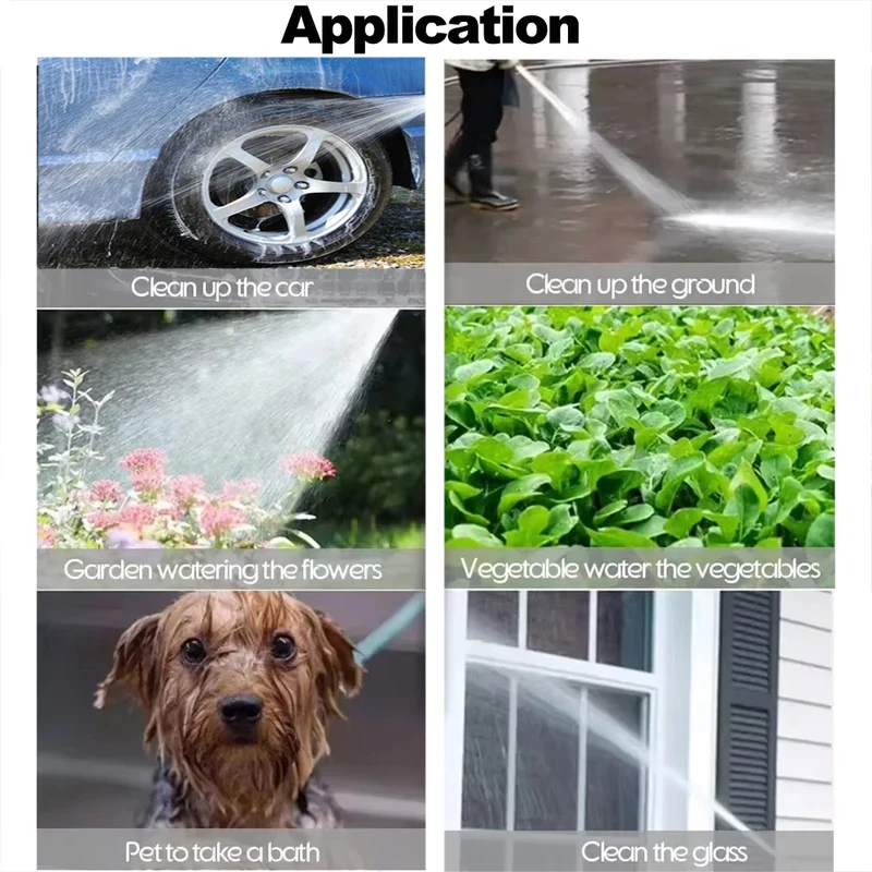 Adjustable Nozzle High Pressure Car Wash Water Gun Powerful Spray Nozzle for Car & Household Cleaning Auto Accessory view 5