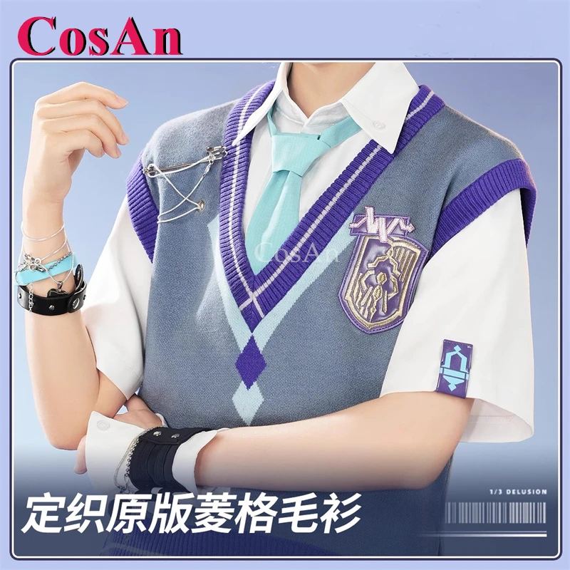 أزياء كوسان جينشين إمباكت واندر/سكاراموش التأثيرية أزياء القهوة المصممة بشكل مشترك ملابس يومية ملابس لعب الأدوار