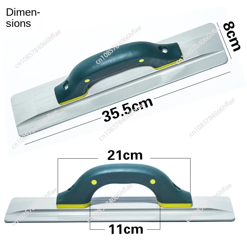 

Decoration Magnesium Alloy Hand Float Finishing Plaster Jumbo Trowel for Concrete Dry Lining