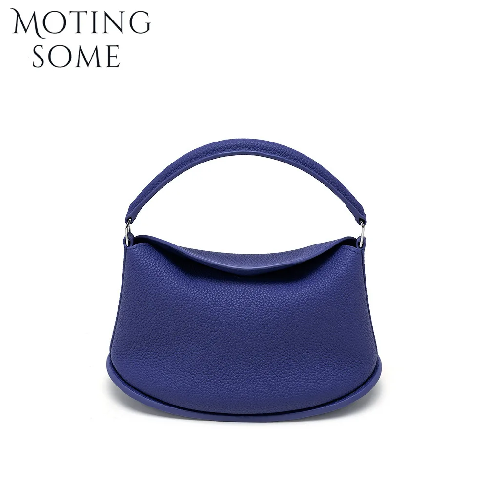 

MOTINGSOME Fashionable Minimalism Genuine Bag Luxury Designer Lady Purse 2026 New in Handbag Shoulder Messenger Bags Satchel