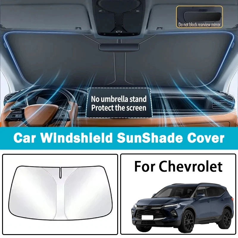 

For Chevrolet Explorer Cruze Malibu XL Cruze Car Sunshade Sunscreen Insulated Front Windshield Parasol