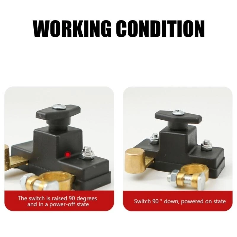 2026 New Car Battery Disconnect Switch High Conductivity Car Switch for Effective Power Management & Long Term Vehicle