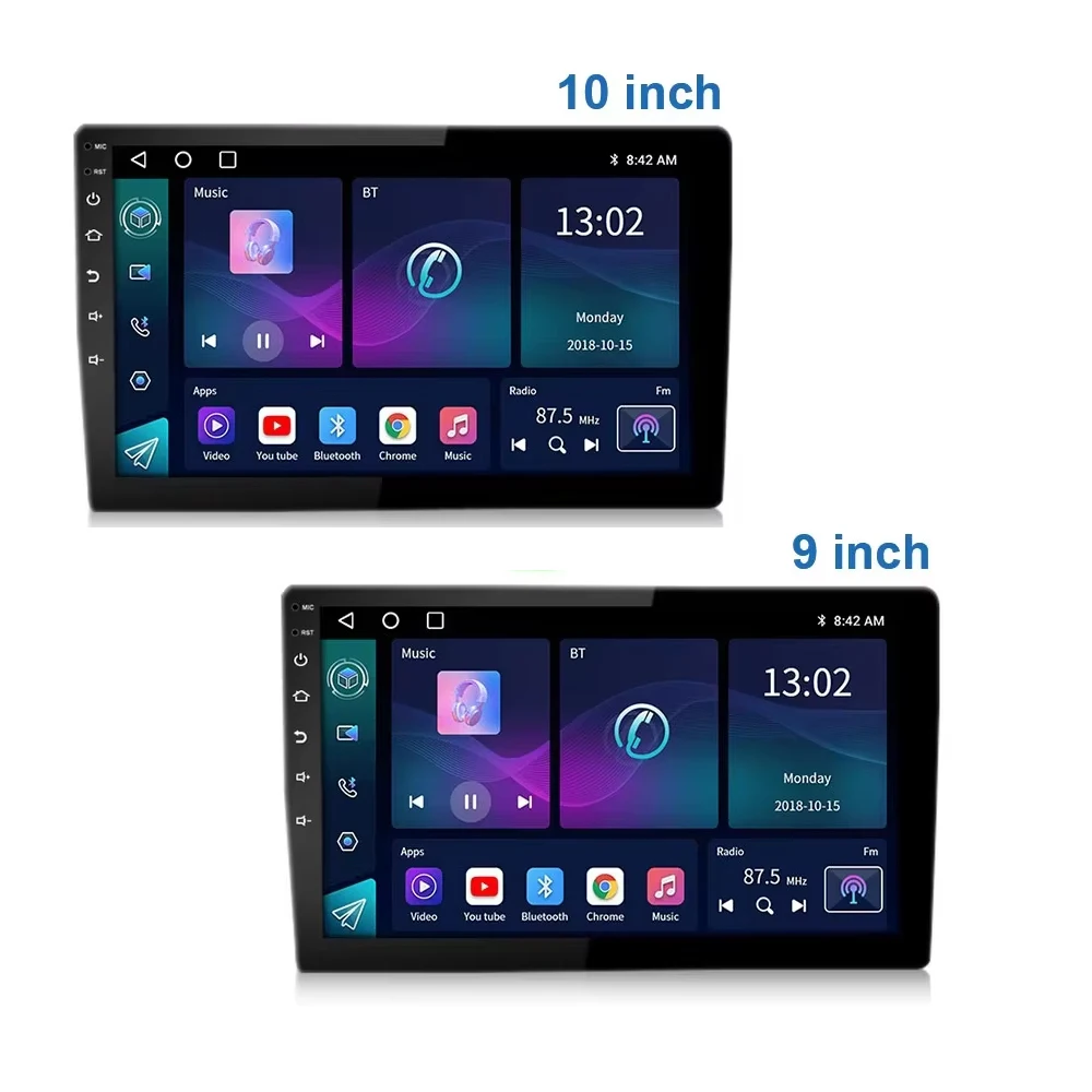 9.7 /9/10 inch car radio Carplay android 15 auto Car Android No 2 Din Radio Multimedia Video Player Universal Auto Stereo GPS