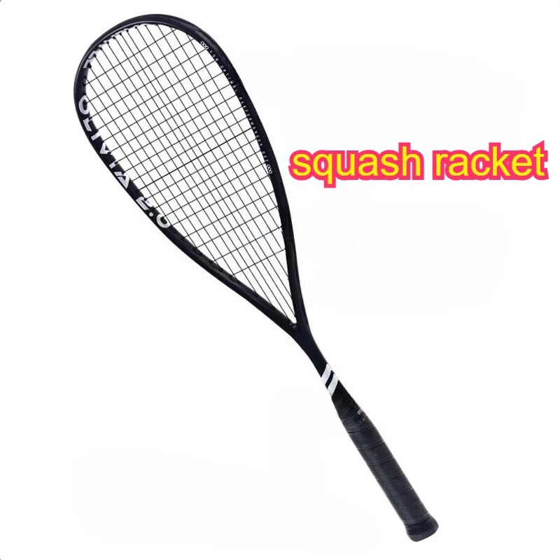Lightweight Squash Racket Carbon Fiber Beginner Practice Squash Rackets Professional Training Rackets Portable Racquet Equipment