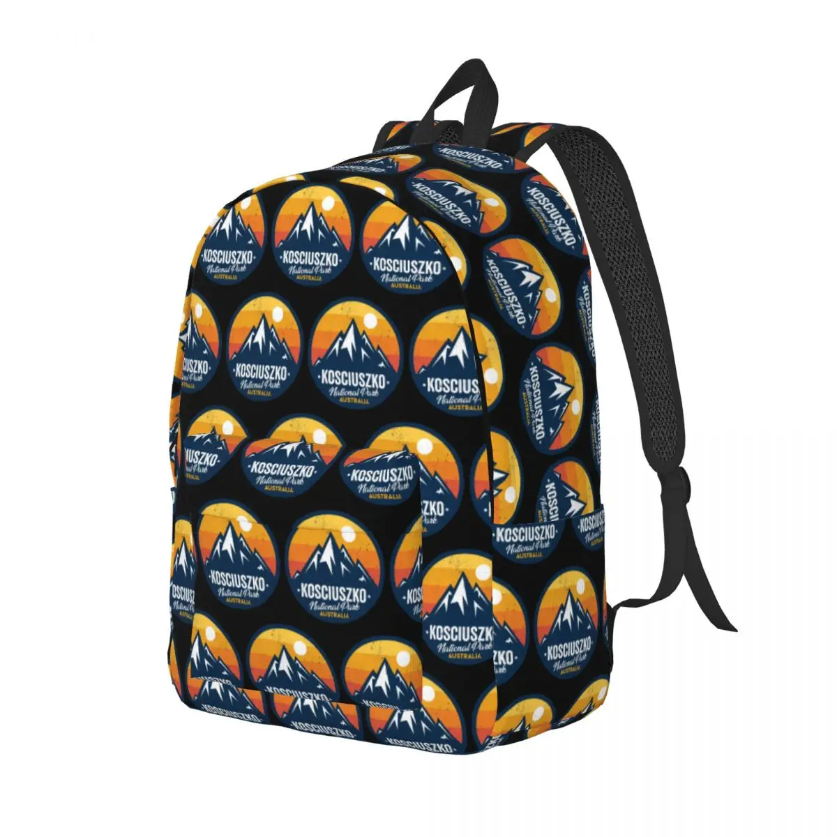 Mount Kosciuszko National Park New South Wales Australia Student Backpack School Bag Daypack Boys Girls Bookbag Shoulder Bags