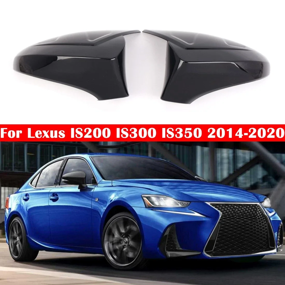 

Для GS и GS F Все модели IS LS 2013-2020 1 пара крышек бокового зеркала заднего вида, крышка внешнего бокового зеркала заднего вида 8794A30E00B1