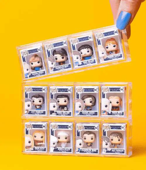 Funko Pop Friends Rachel Green más valorado # 261 Ross # 262 Mónica Geller # 263 Figura de vinilo Modelo coleccionable Juguete Regalo de cumpleaños de vacaciones