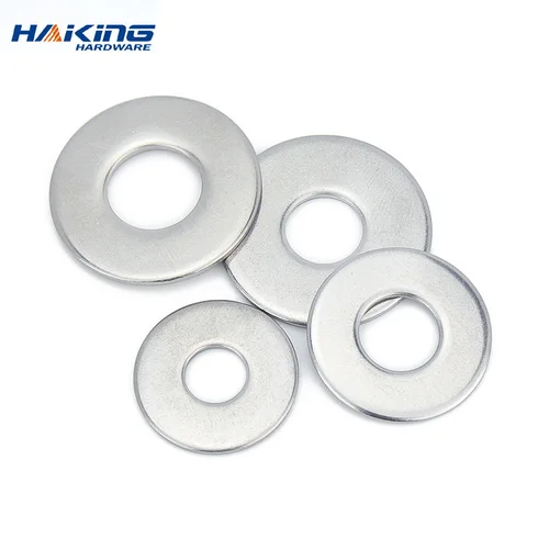Imagen 2 del producto Arandela plana grande M3/M4/M5/M6/M8/M10/M12/M14/M16/M18/M20/M22/M24Din9021, junta de Metal grande de acero inoxidable 304, arandelas planas Meson