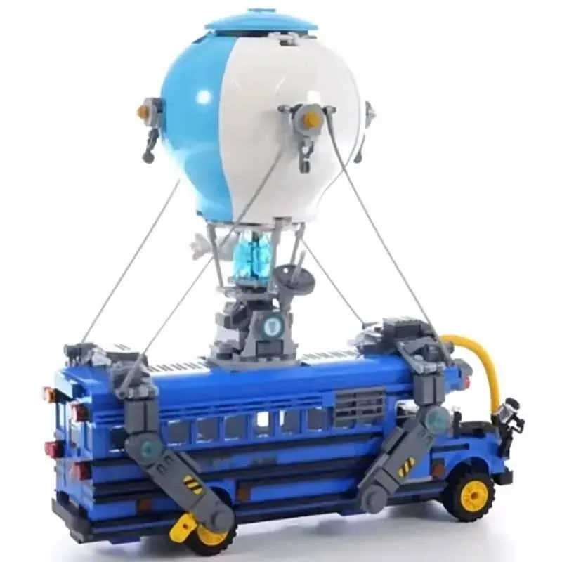 Quality Very Good 954 PCS Creative Technical Battle Model Bus Car 77073 Building Blocks Bricks Flight Toy Children Birthday Gift