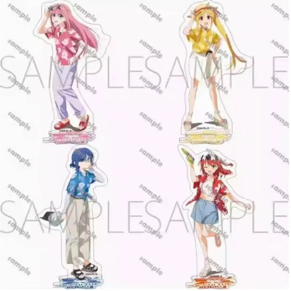 

2025 NEW Anime Cosplay Desktop Decor BOCCHI THE ROCK Ijichi Nijika Kita Ikuyo Yamada Ryo Acrylic Stand Figure Model Plate