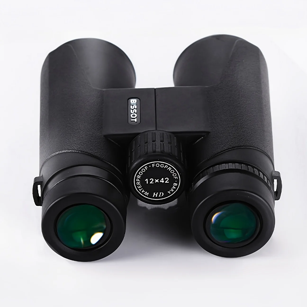 Binoculars Portable waterproof compact binoculars, high definition transparent high power large viewing Angle binoculars