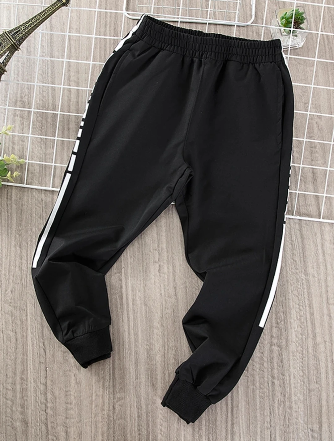 Dubbped Spring Autumn Kid Solid Casual Loose Pants Korean Style Trousers Jogging Girls Boys Corduroy Pants Children´s Clothes
