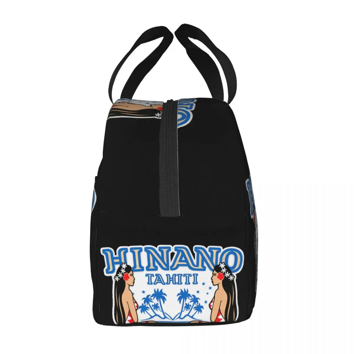 Hinano Tahiti Lunch Bag Unisex Portable Cooler Insulated Lunch Box Food Bento Box