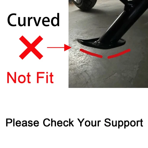 Imagen 2 del producto Para Honda CB650R CB500F CB500X CB400X CB300R CB125R CB 650R 500F 500X CNC AI soporte lateral para motocicleta extensión de pie Pad