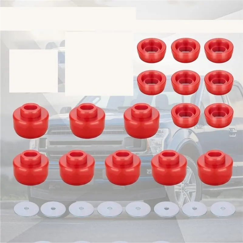 ABQB-7-141 Body And Cab Mount Bushing Kit For 1999-2014 Chevy Silverado & GMC Sierra 1500/2500 2WD/4WD