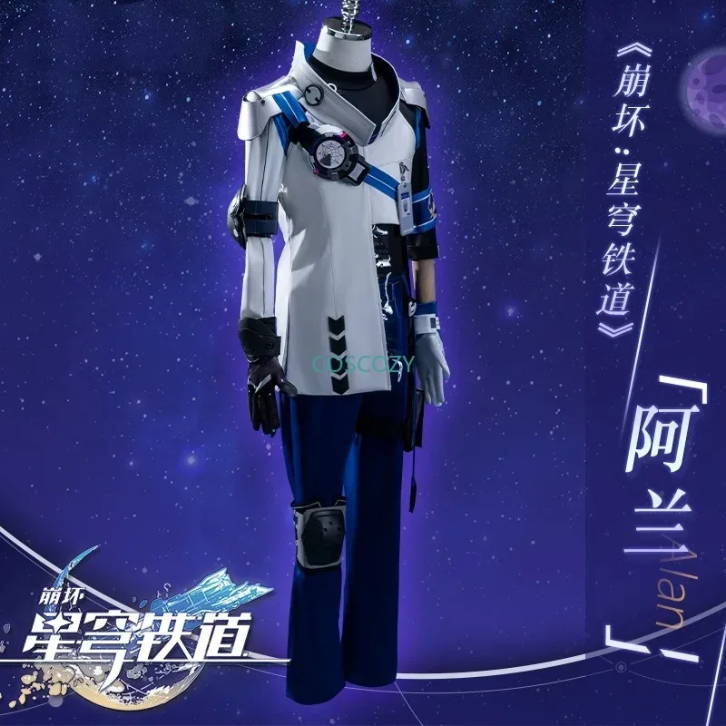 Arlan Honkai Star Rail Cosplay disfraz peluca juego uniforme Herta estación espacial Departamento de seguridad Peppy accesorios fiesta de Halloween hombres