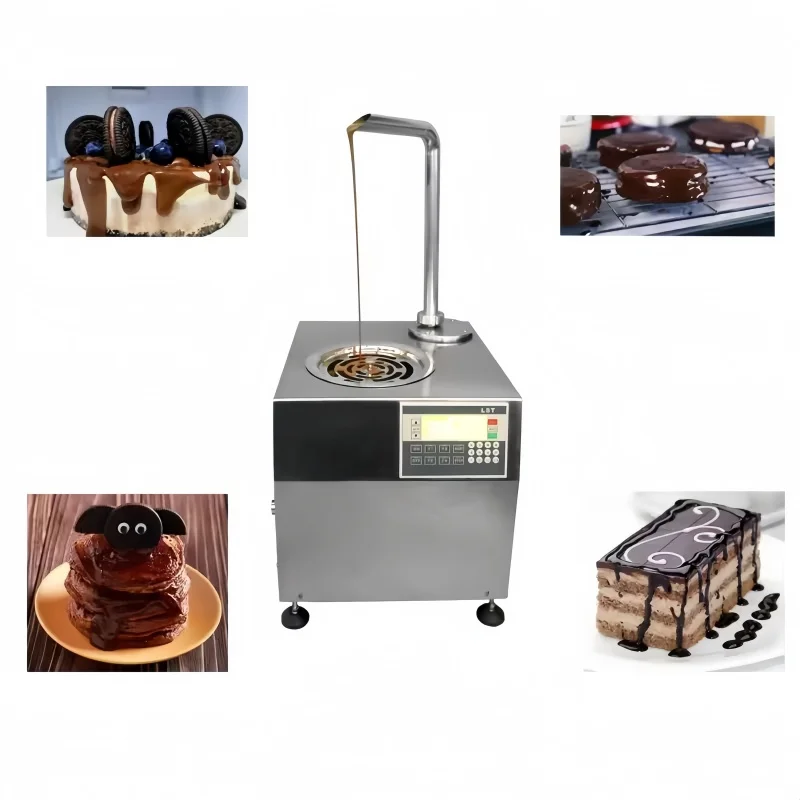 Máquina automática de têmpera de dispensador de chocolate/torneira dispensadora de chocolate/distribuidor de chocolate quente
