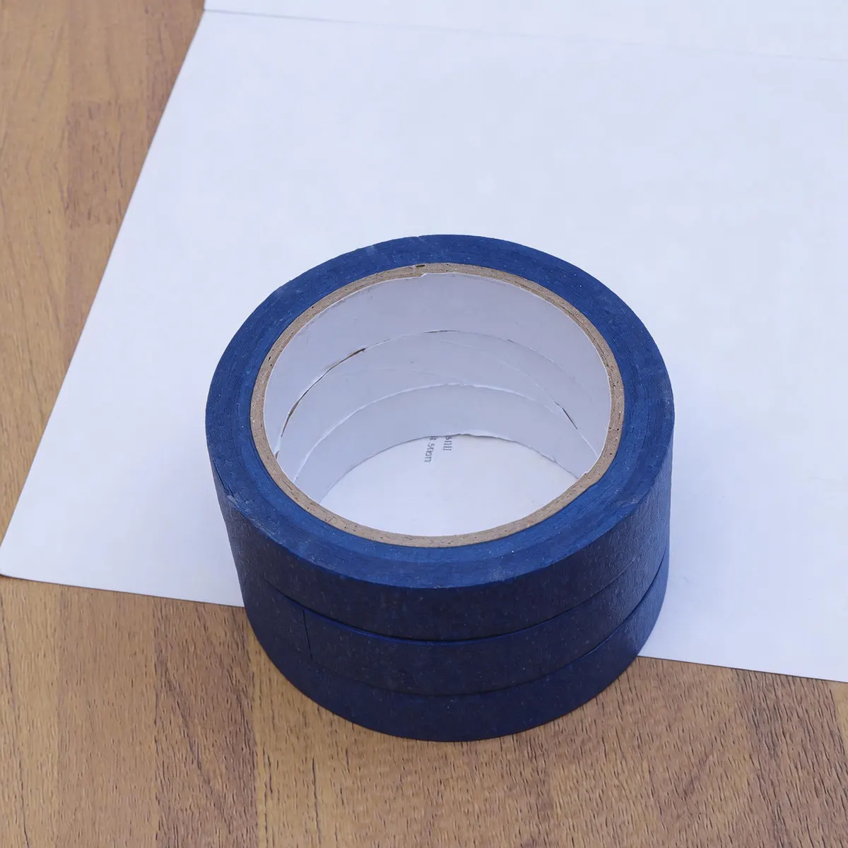 3pcs Blue Rubber Color Separation Masking Tape – UV & Heat Resistant, Indoor/Outdoor Use, Textured Adhesive