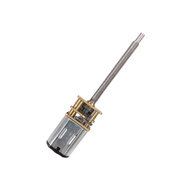 Micro DC Reduction Motor GA12-N20-M3*34 Gear Motor with Lengthened Lead Screw High Torque 3V 6V 12V
