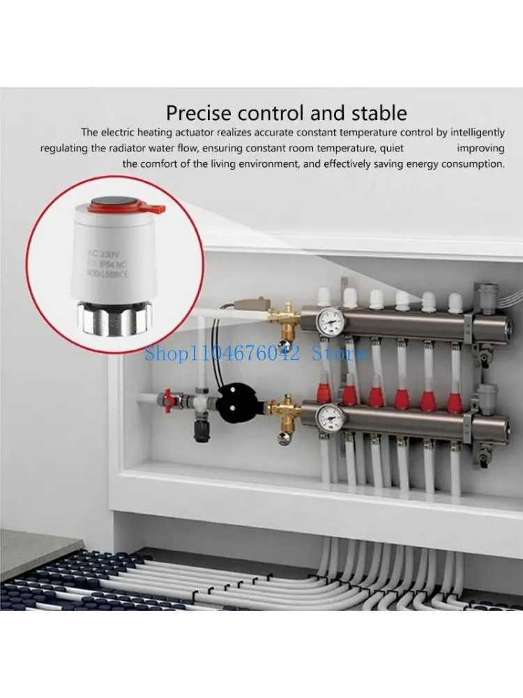 

5asd Высокопроизводительные термоэлектрические приводы клапанов 230 В. Энергоэффективный нагрев для повышения комфорта в