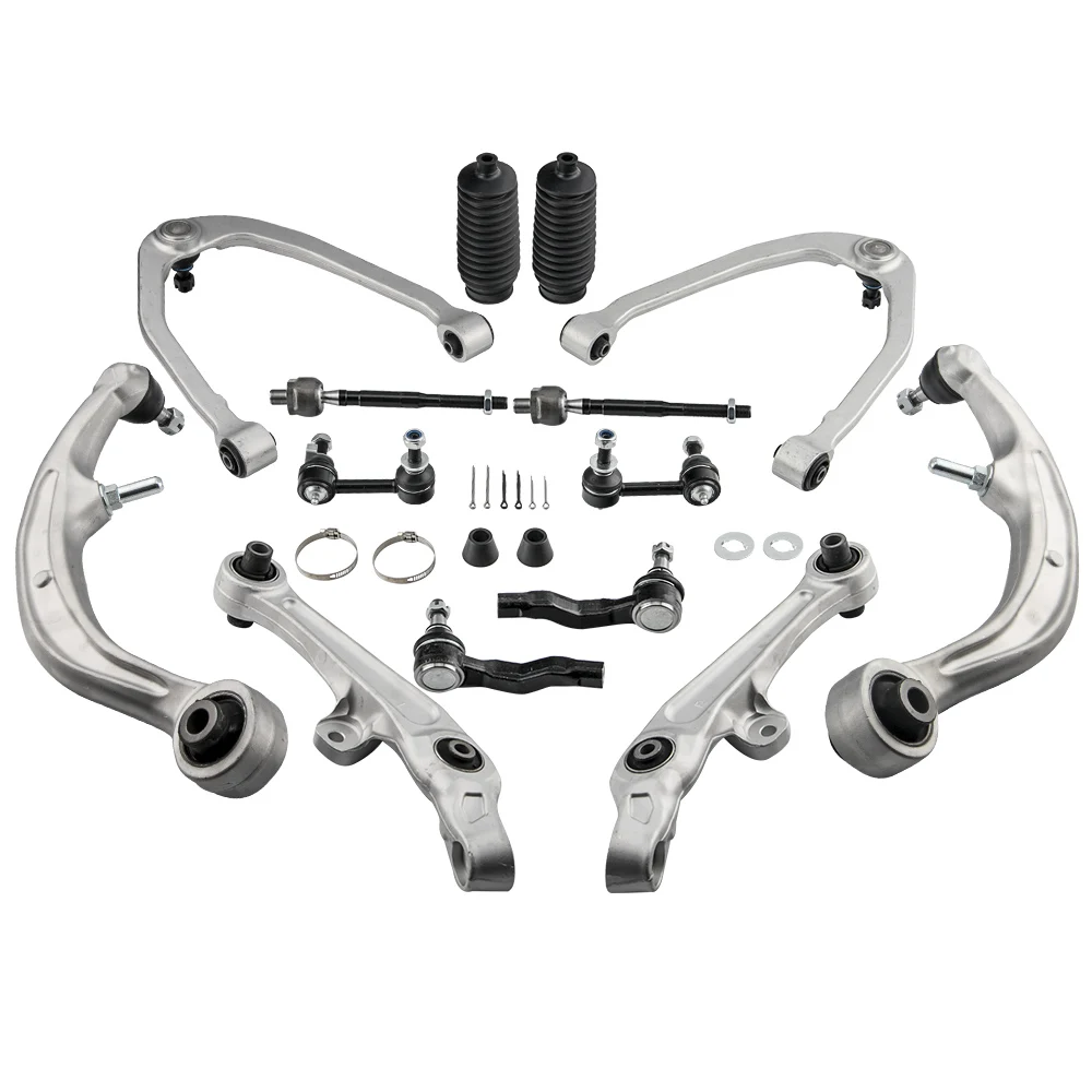 14x Front Lower Control Arms Sway Bar End Links For Nissan 350Z 2003-2009 For Infiniti G35 2003 - 2007 RWD