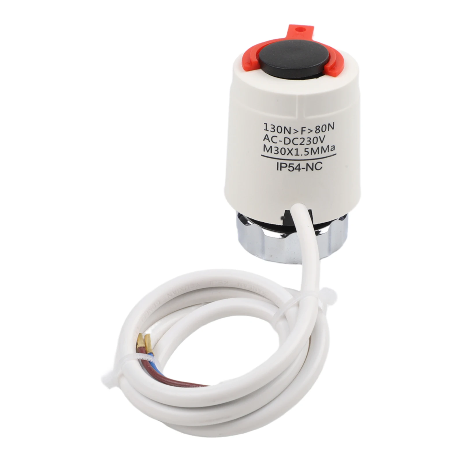 

1Pcs 230V Normally Closed M30*1.5mm Electric Thermal Actuator For Underfloor Heating TRV Thermostatic Radiator Valve
