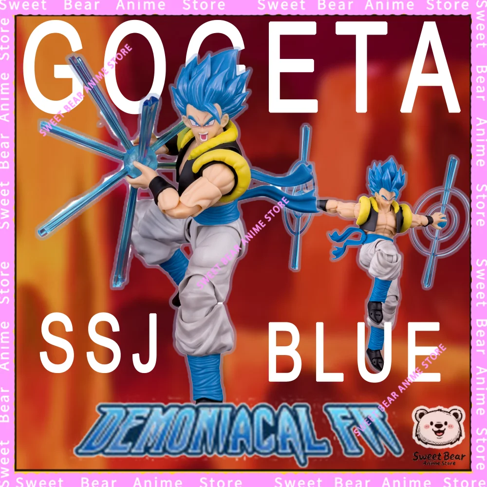 

Demoniacal Fit Gogeta Фигурка Dragon Ball SHF Hero Waltz Ultimate Dance Gogeta Фигурка Модель Фигурка Игрушки SHF Коллекционная