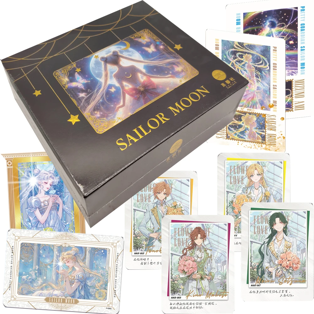 

Anime Sailor Moon Collection Cards Classic Fantasy Magical Girl Precious Memory Hand Drawn Film Signature Card Gift Loved By Fan