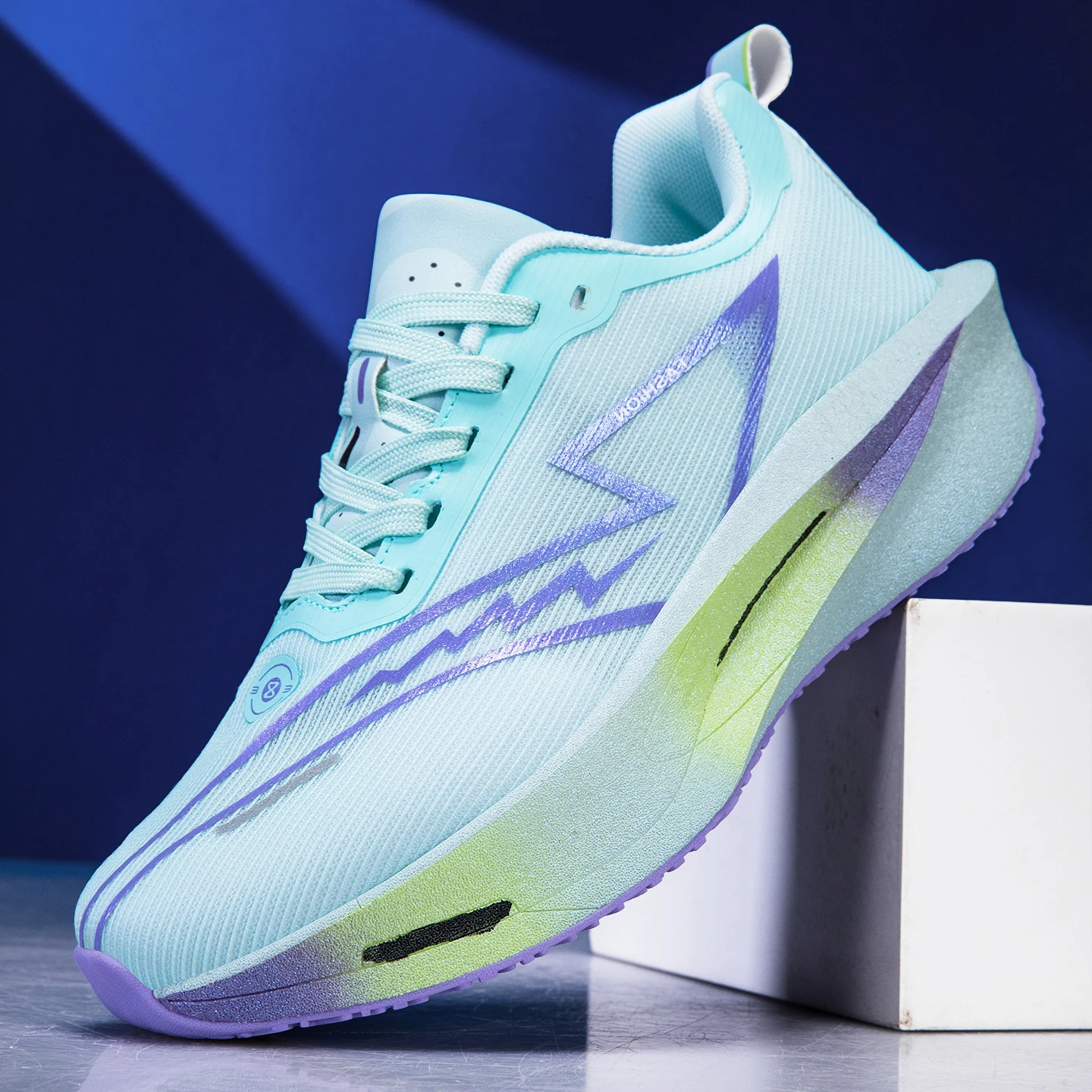 Marathon-Laufschuhe für Herren, Carbon-Platte, Spezial-Sportschuhe, atmungsaktiv, leicht, bequeme Damen-Sportschuhe, Chunta-Sneaker. – Detail 36