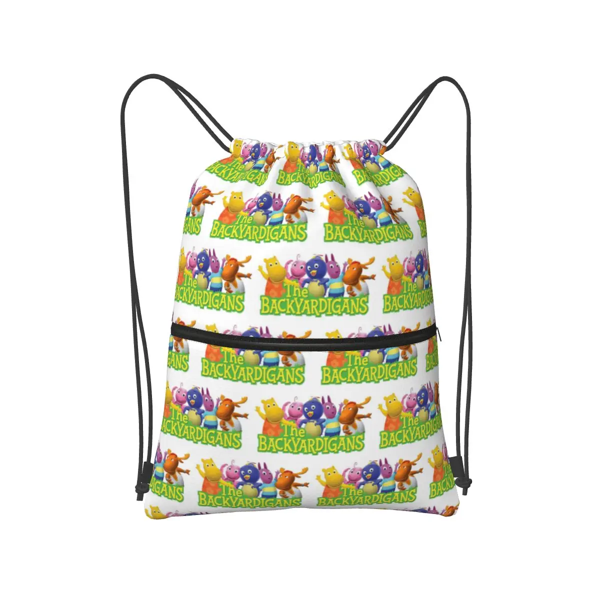 

Backyardigans Funny Backpacks Fashion Drawstring Bags Shoes Bag Book Bags for Man Woman School