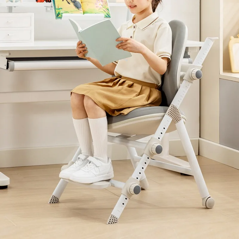 Silla auxiliar para niños y niñas, mueble de diseño para estudio escolar, ideal para comer, habitación infantil