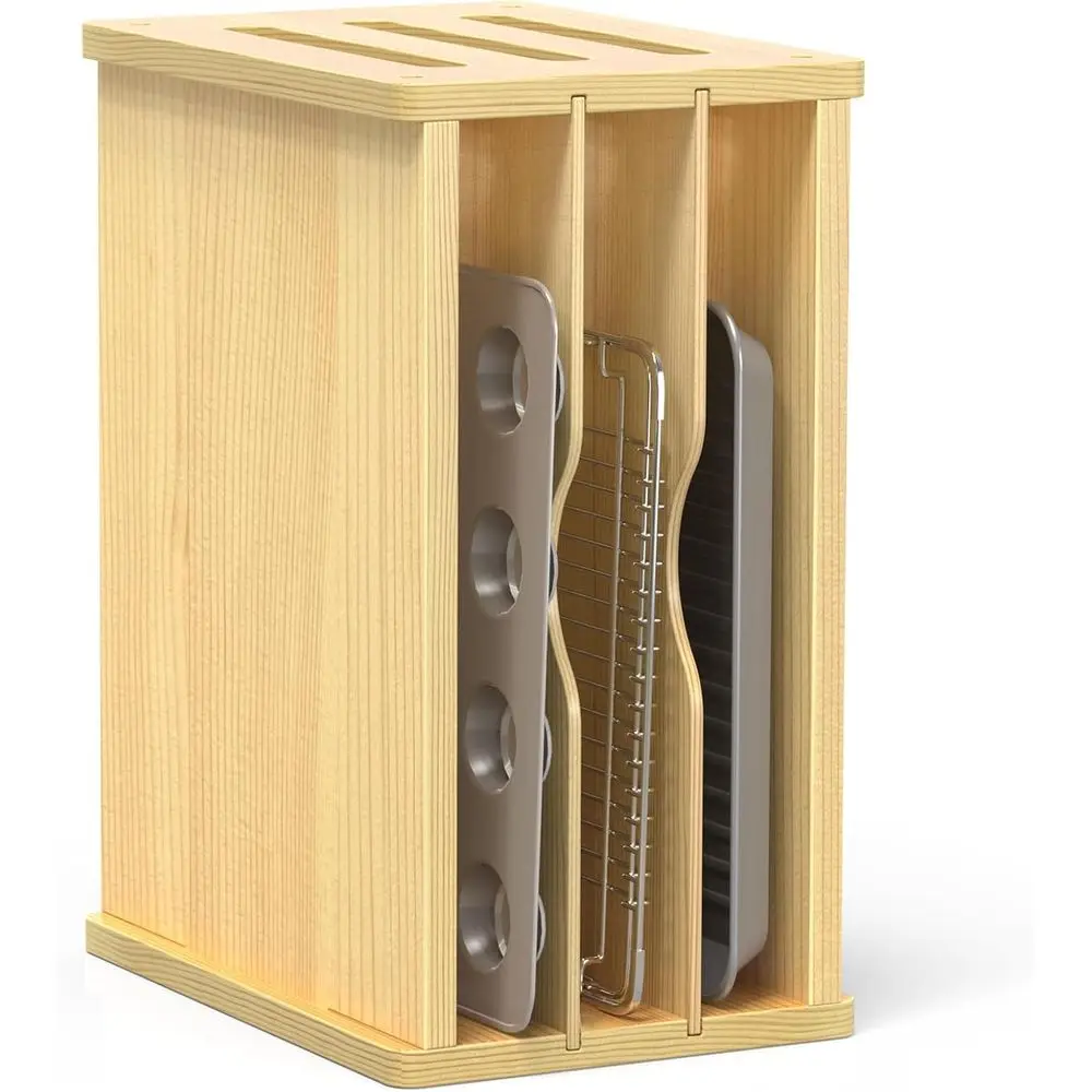 4 Tier Wooden Tray …