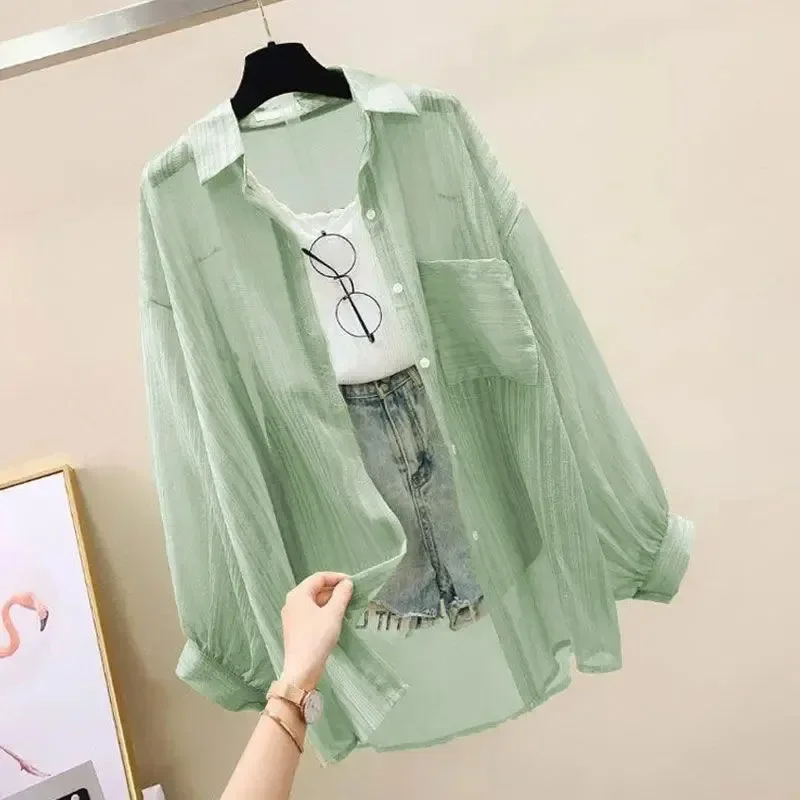 Short Sets Female Clothing Long Shirt High Waisted Shorts Solid Casual Button Outfits Loose Fit Suit Streetwear Summer