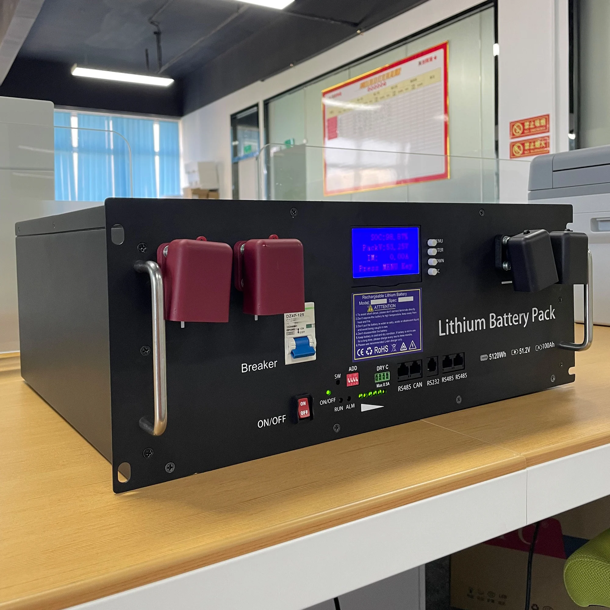 

2 шт. BMS 3,2 В для 1S Lifepo4 Батарея SRNE 10 кВт Инвертор Штабелируемый и разделенный 3,2 В 200 Ач Lifepo4 Батарея IP65 Класс защиты