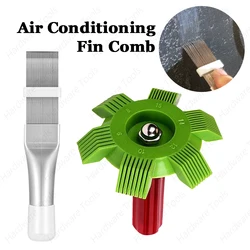 1 Set Air Conditioner Fin Comb Condenser Cleaning Brush Coil Condenser Brush Stainless Steel Air Refrigerator Fin Brush Cleaner