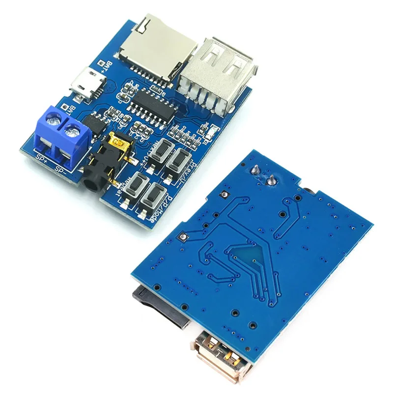 MP3 lossless decoding board comes with power amplifier MP3 module MP3 decoder TF card USB decoding player