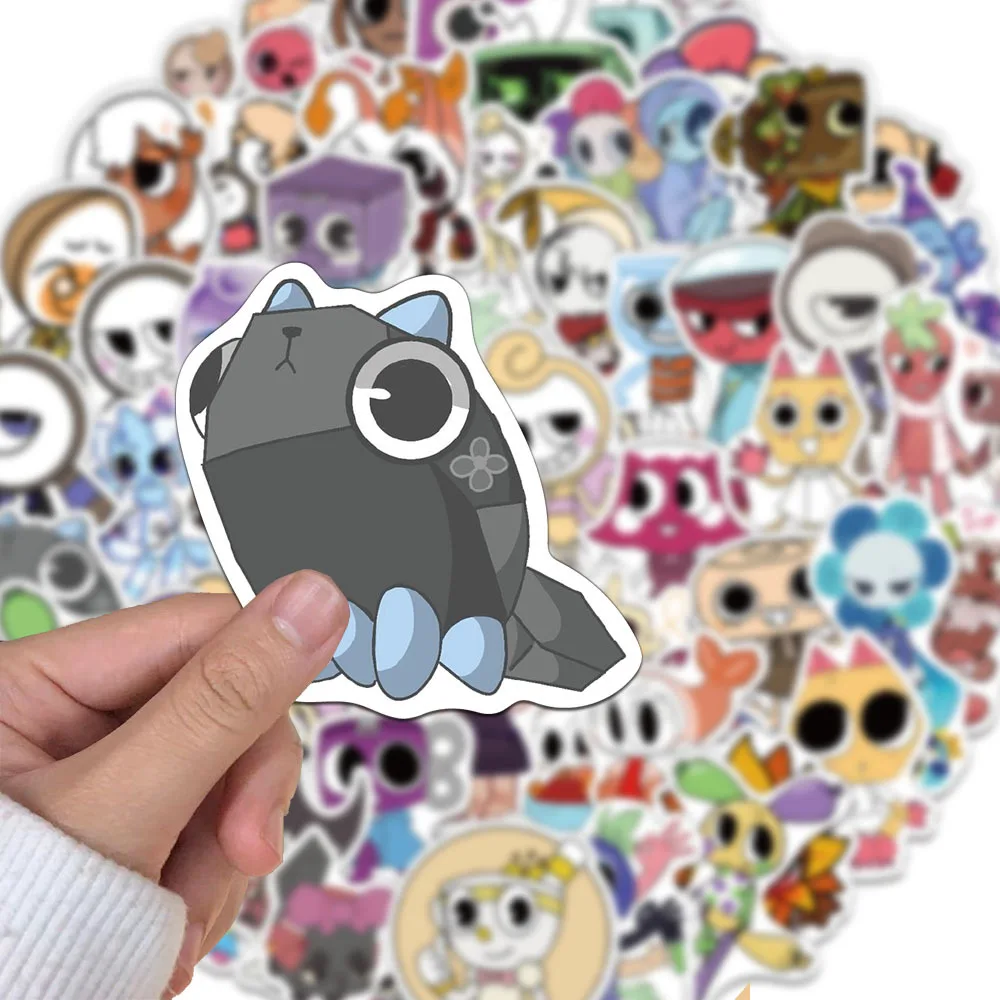 54PCS SDandys World Stickers Graffiti Stickers DIY Diary Phone Case Handmade Scrapbook Aesthetic Stickers image 3