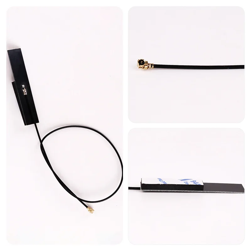 50 قطعة عالية الكسب منخفضة الطاقة 2.4G واي فاي ل IPEx الجيل اللوحي PCB هوائي عمودي المدمج في محطة رئيس هوائي للاتصالات