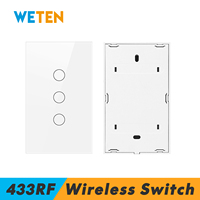 US 433.92 Mhz Receiver RF Remote Control Wireless Switch for Sonoff TX T1 T2 T3 EU UK US Sonoff 4CH Pro R2 R3 Slampher RF R2