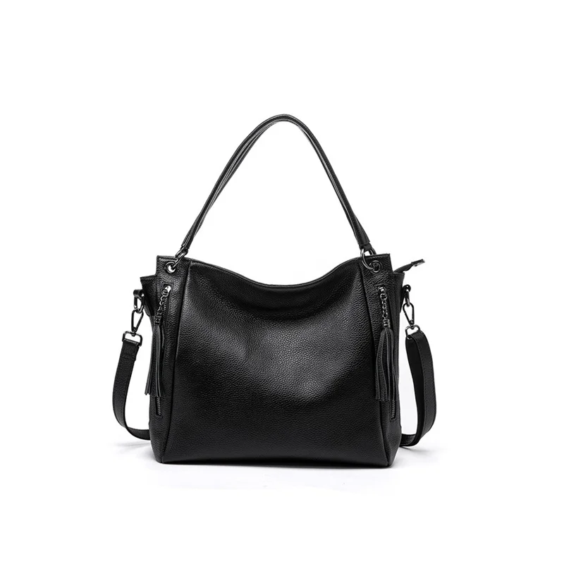

Nesitu High Quality A4 Black Red Blue Grey Purple Genuine Leather Women's Handbags Lady Shoulder Messenger Bag M2012