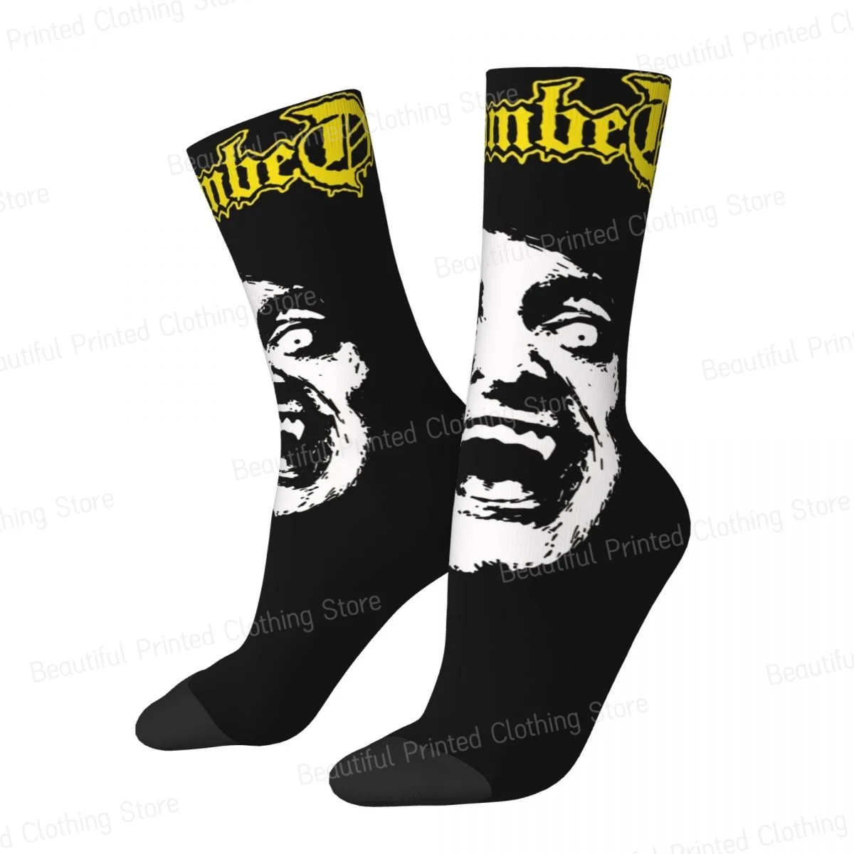 ENTOMBED CRAWL Men Women Round neck Socks Cycling Novelty Four Seasons Stockings Gift