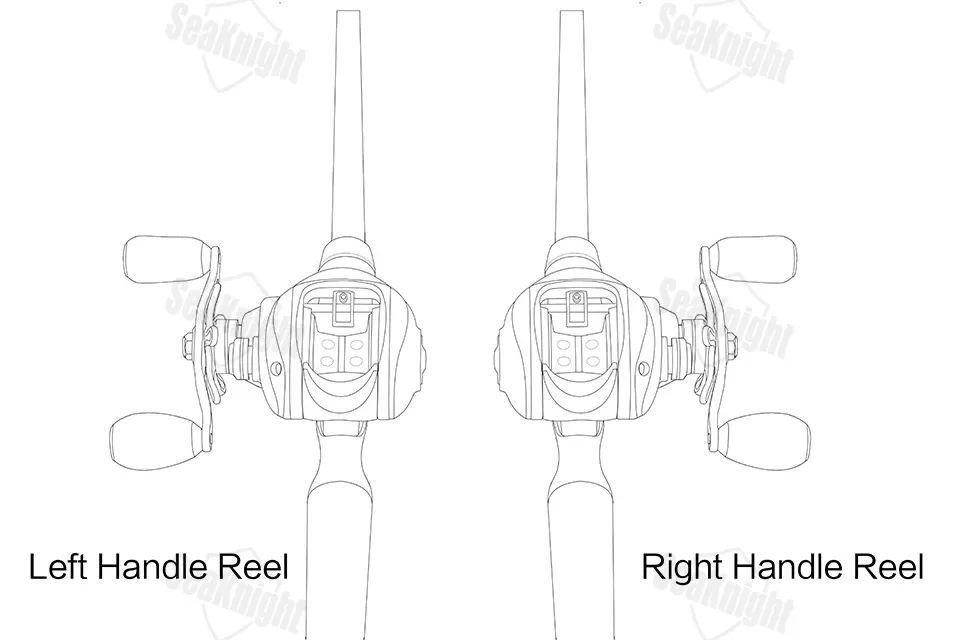 SeaKnight Brand FALCAN IV Serie Angelrolle 176g Ultraleicht 7KG Kohlefaser-Bremse 10+1BB Baitcasting-Angelrollen 7.3:1 8.1:1 – Detail 14
