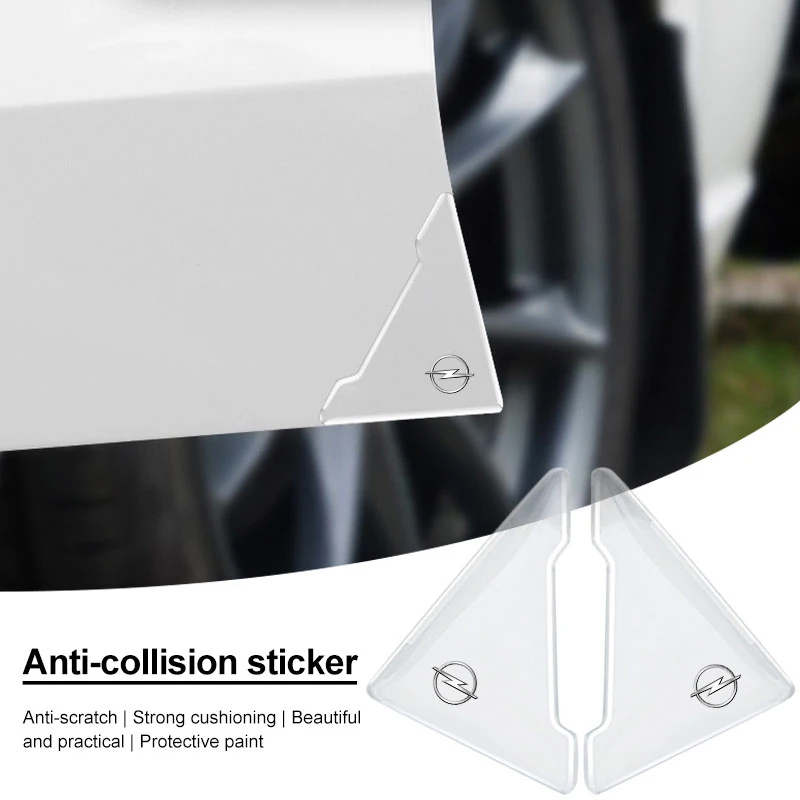 Car Door Corner Anti-collision Covers Protection Stickers For Opel Corsa Astra Mokka Grandland X Insignia Zafira Vivaro Combo