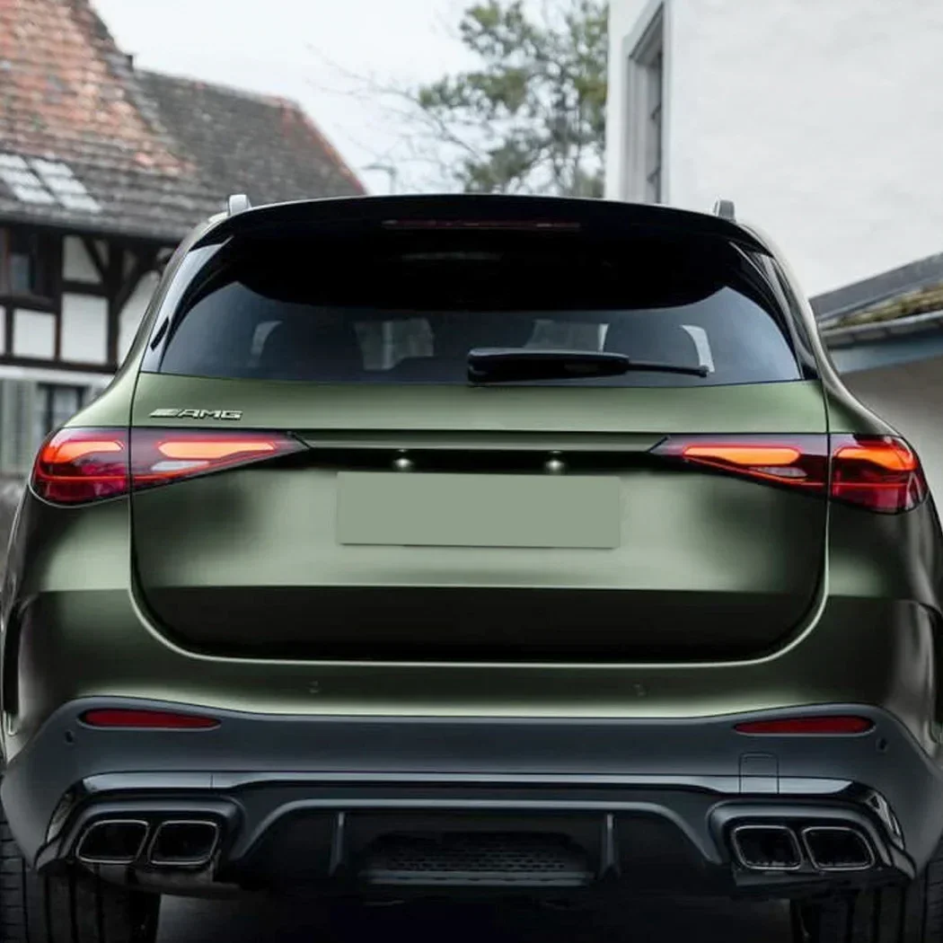 For Mercedes Benz GLC Class X254 Rear Spoiler 220d 300 300d 450d Rear Roof Wing 2023 2024 Body Kit Accessories Gloss Black ABS