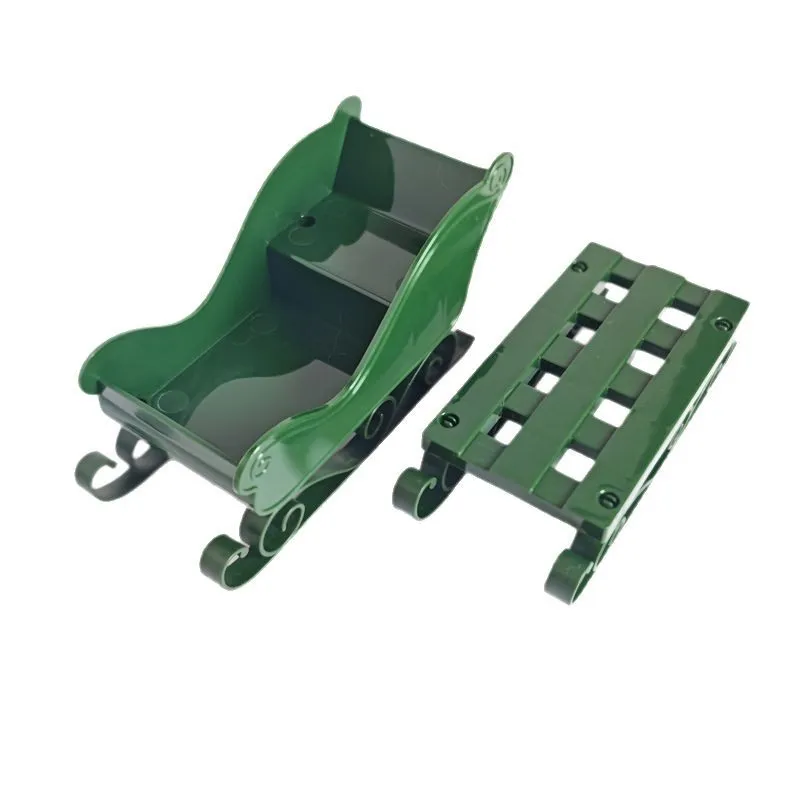 مصغرة لطيف عيد الميلاد مزلقة زلاجات زخرفة شجرة عيد الميلاد رف الجدول محور هدية صندوق عتبة النافذة خزانة الكتب ديكور المنزل