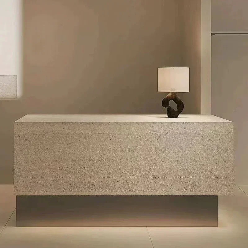 Factory Direct Sales Italian Style Originality Reception Desks Simplicity Modern Clothing Shop Reception Desks Beauty Salon Furn