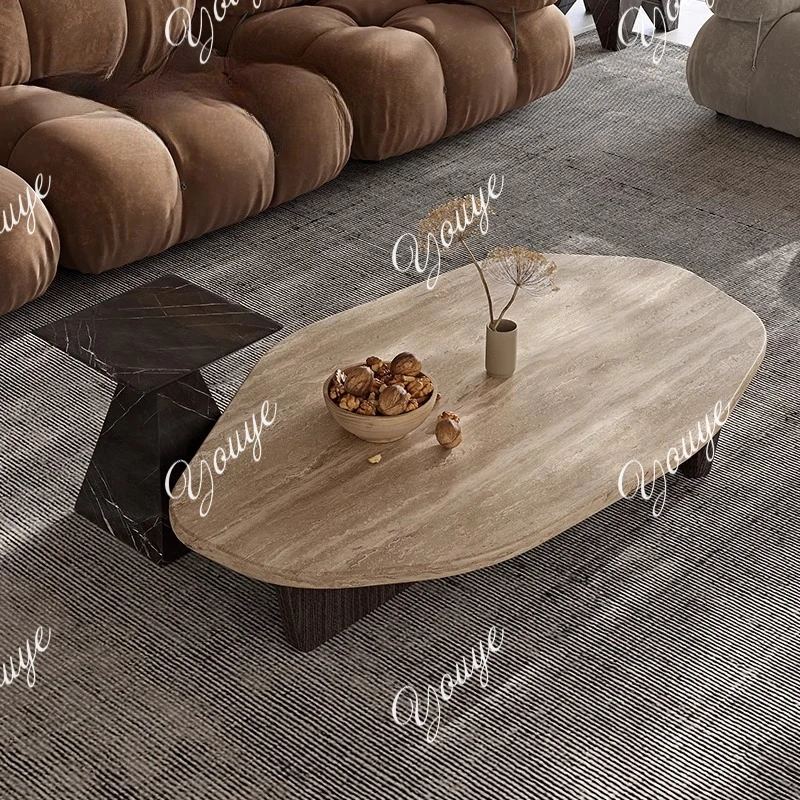 

Итальянский натуральный мраморный журнальный столик с облаком, свет, роскошная гостиная, маленькая квартира, минималистичный индивидуальный дизайнер, креативный