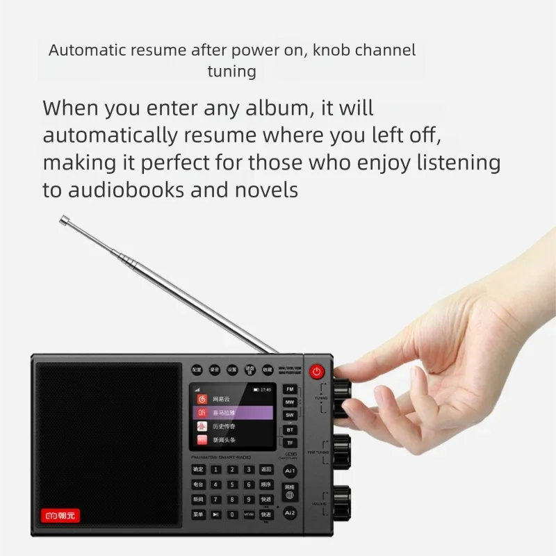 Chaoyuan LC95 full-band Internet radio high-end 2025 new professional portable SSB shortwave FM Chinese only